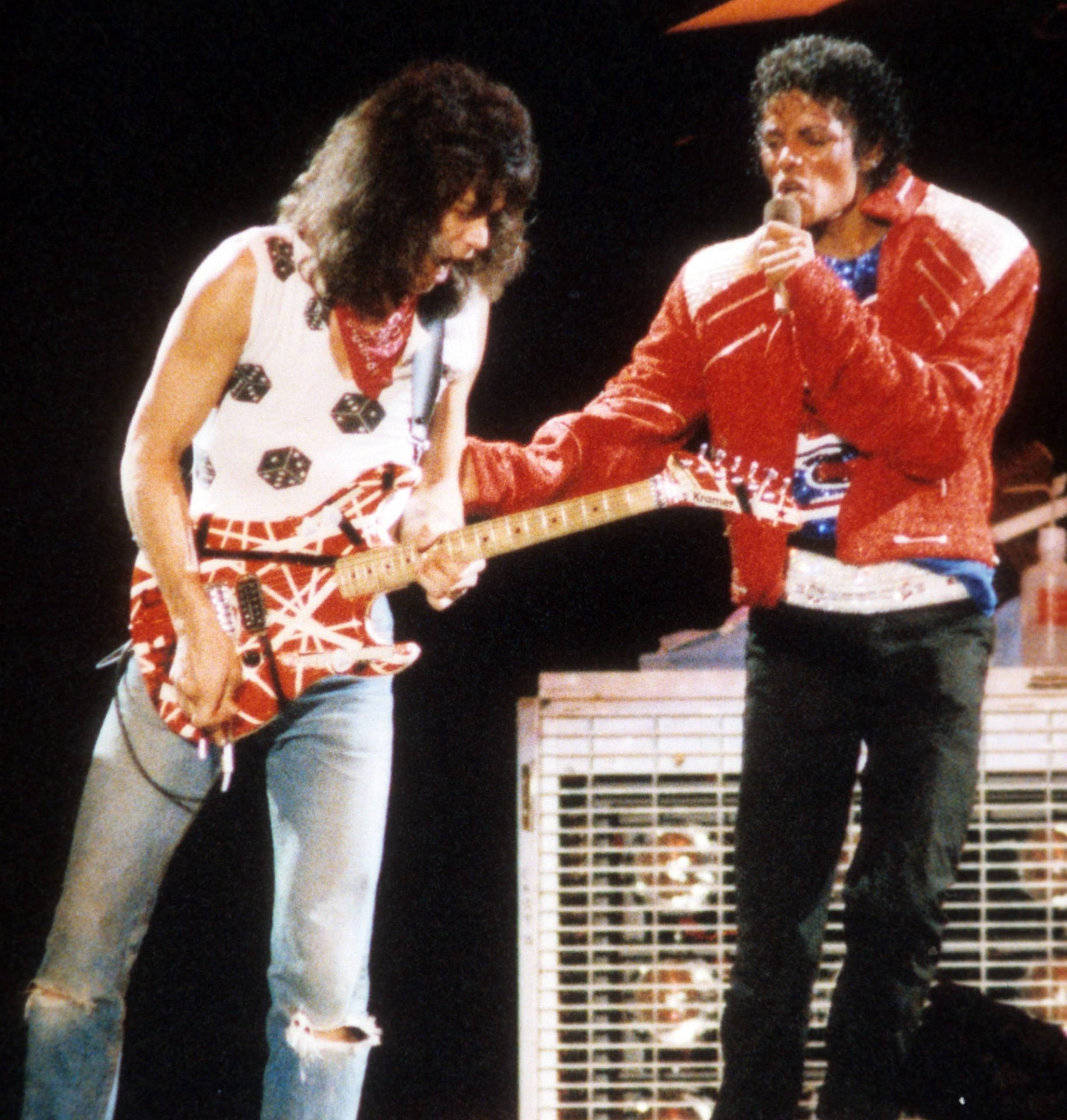 Van Halen Rock Band Michael Jackson Background