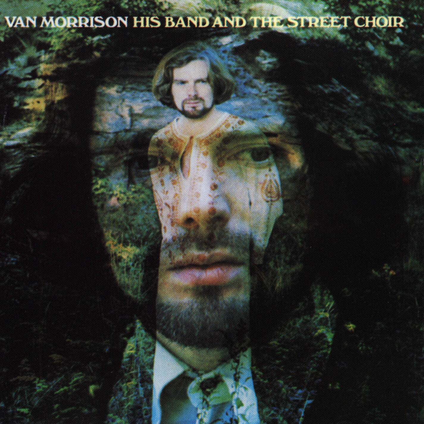 Van Morrison 1970 Studio Album Cover Background