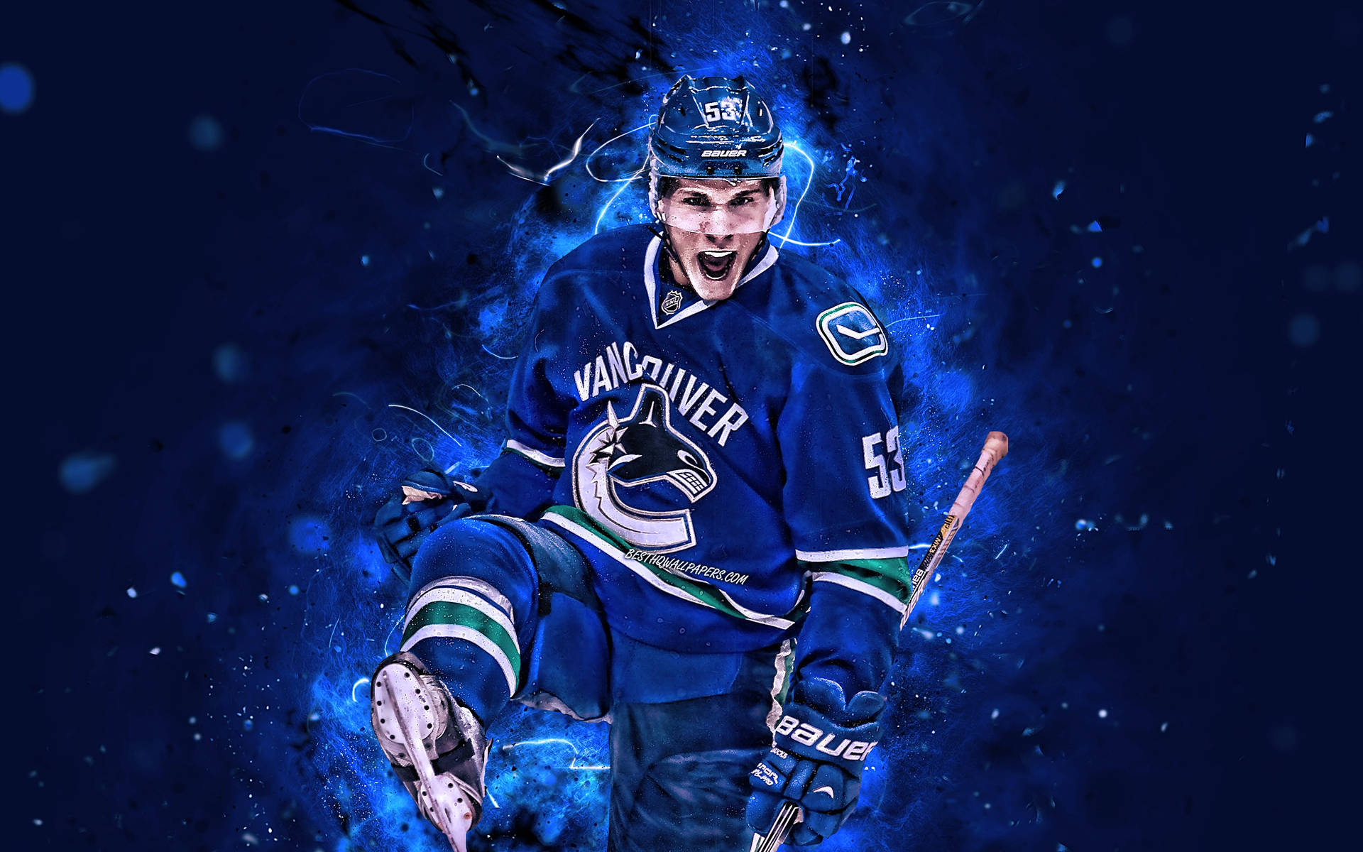 Vancouver Canucks Bo War Cry Background