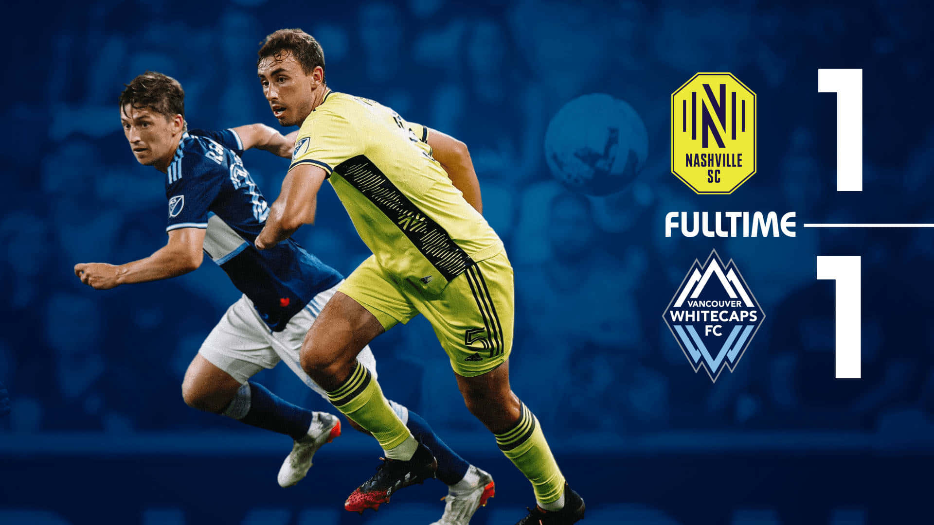 Vancouver Whitecaps Fc Against Nashville Sc Background
