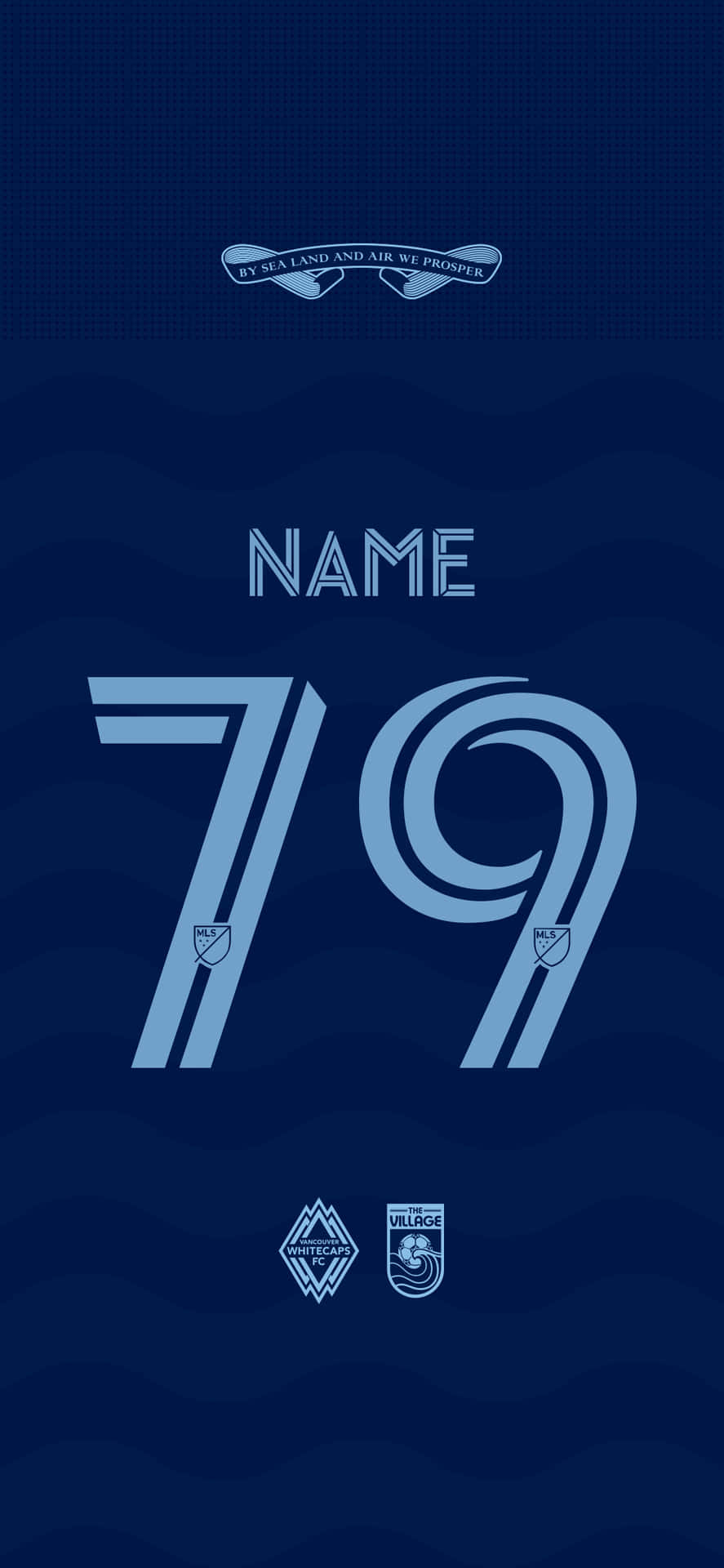 Vancouver Whitecaps Fc Customised Jersey Background