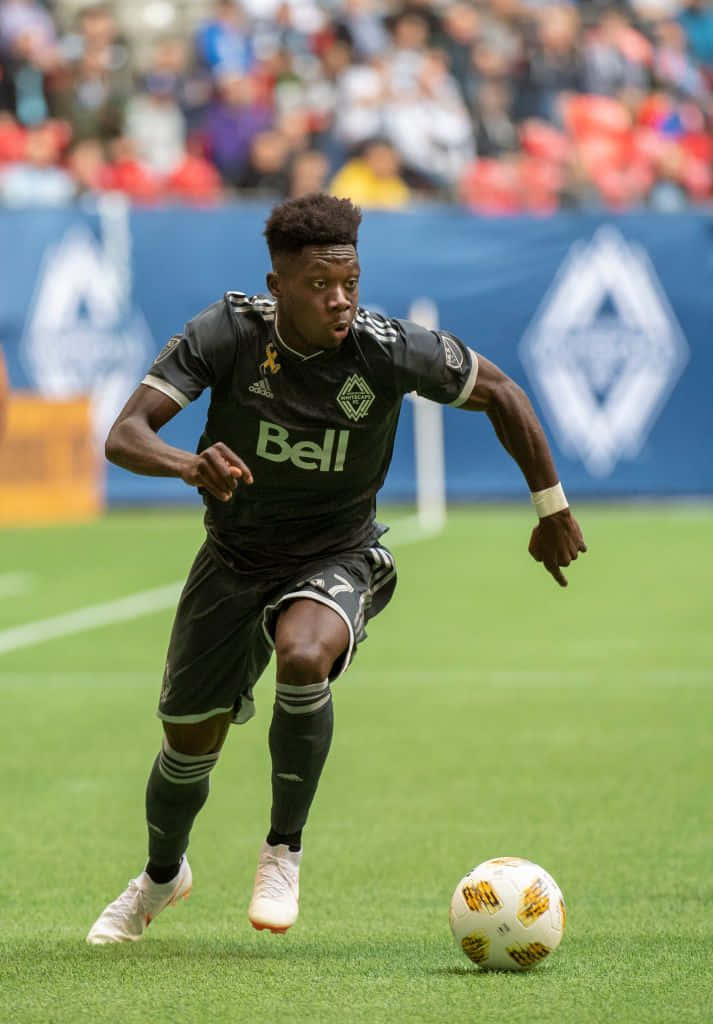 Vancouver Whitecaps Fc Forward Alphonso Davies Background