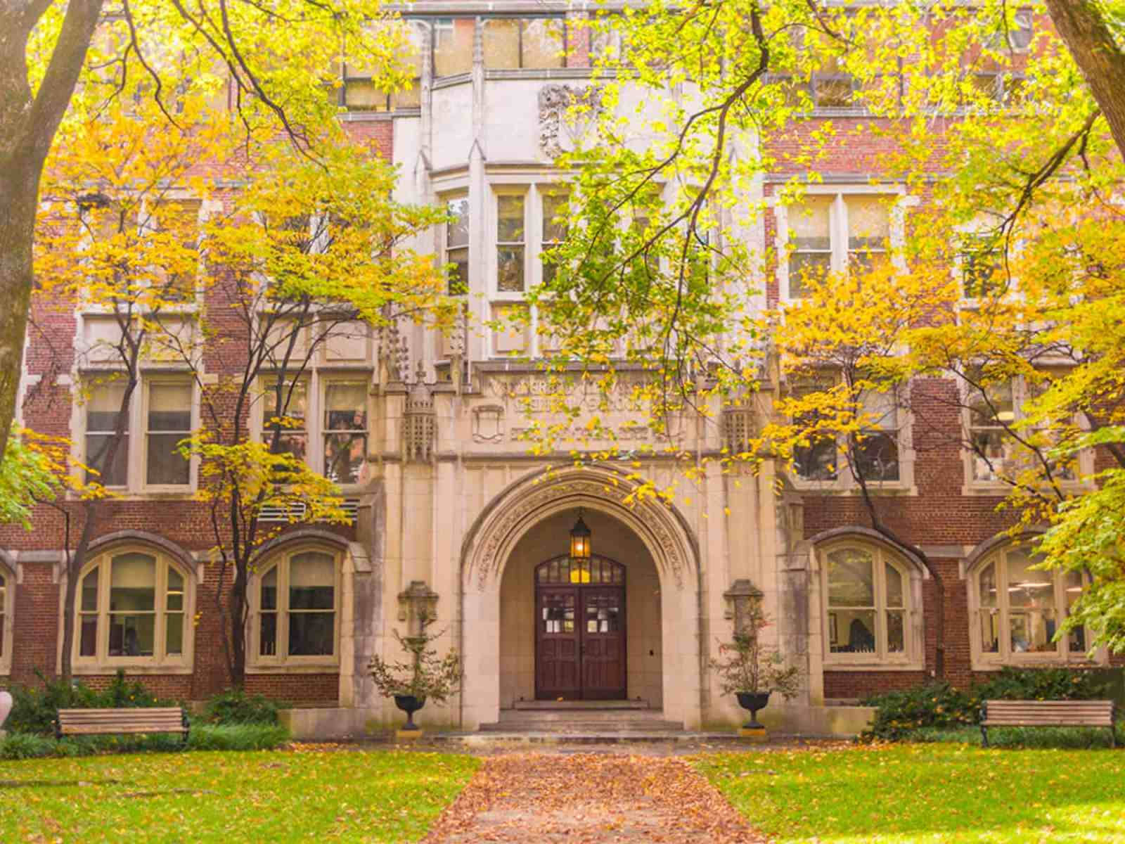 Vanderbilt University Bright Green Trees