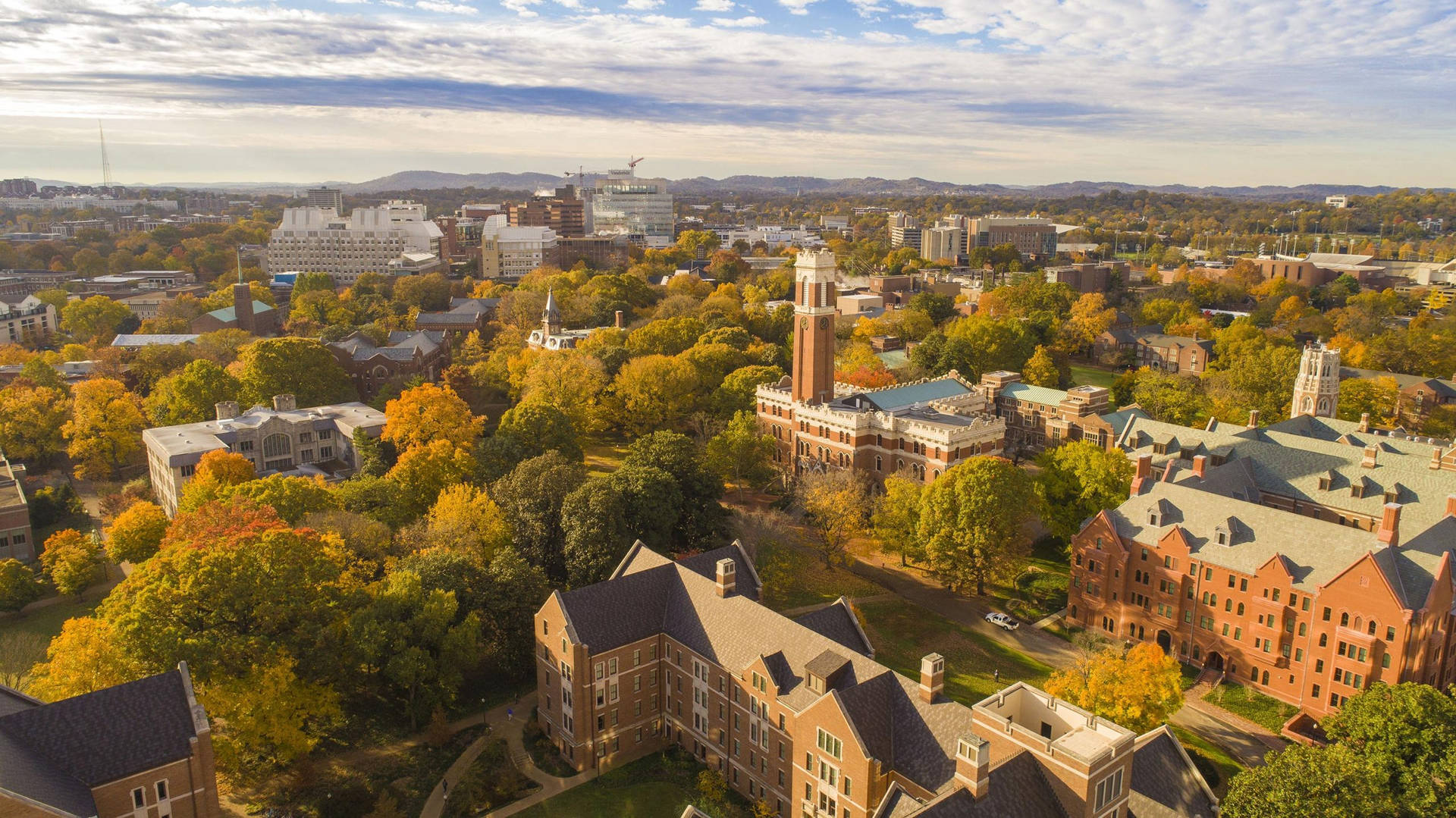 Vanderbilt University Campus Skyline