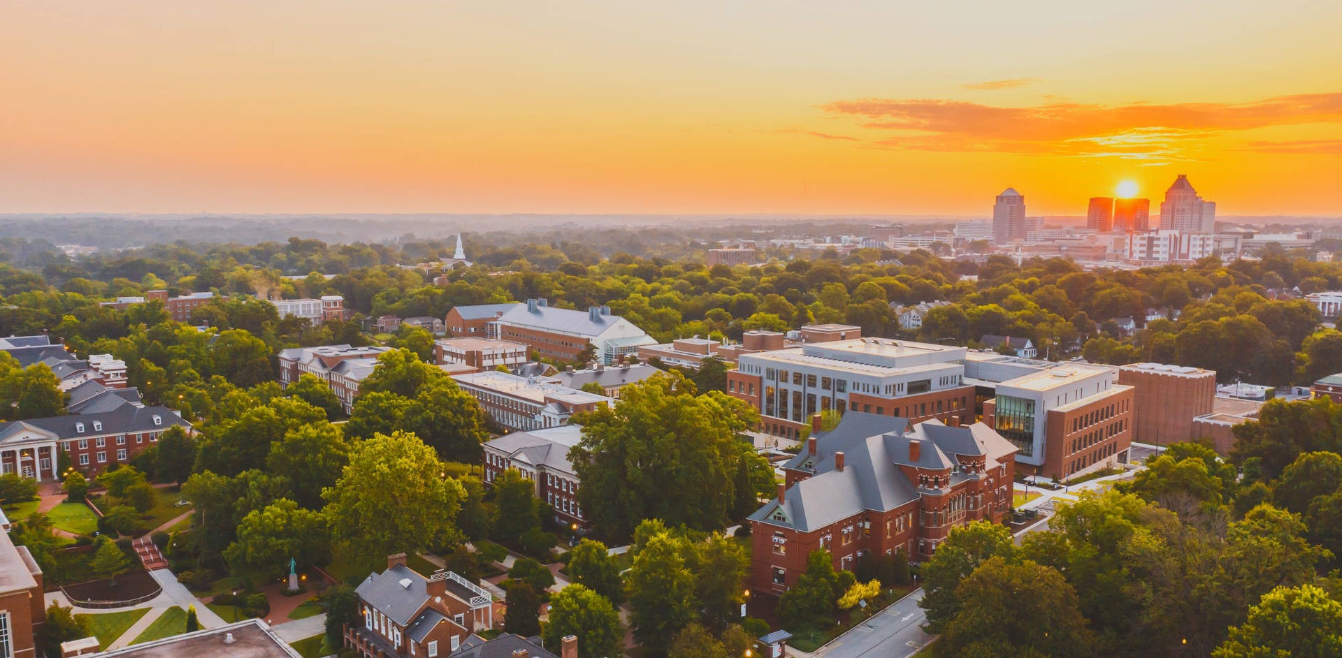 Vanderbilt University Sunset Sky