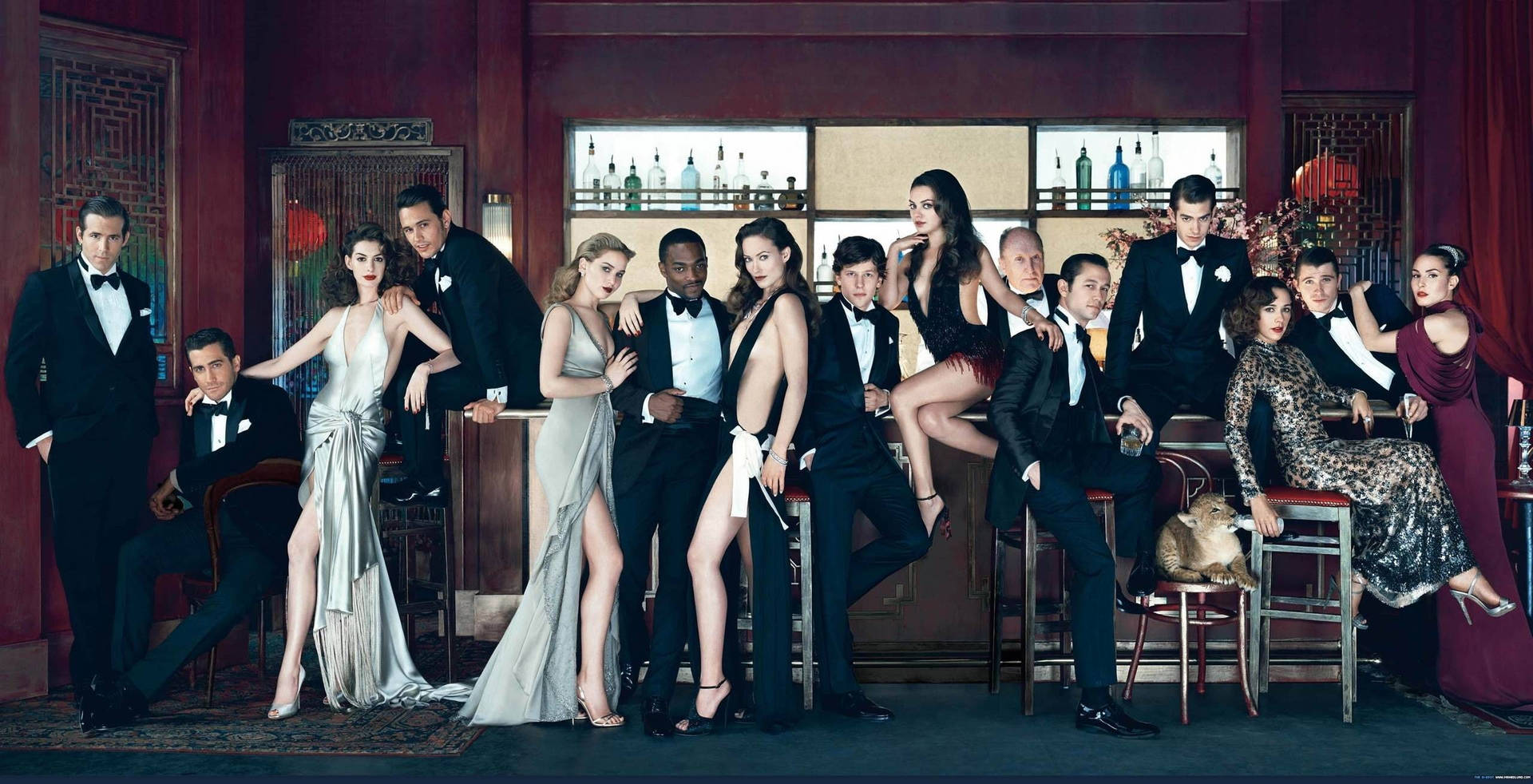 Vanity Fair Pictorial Actors Hd Background