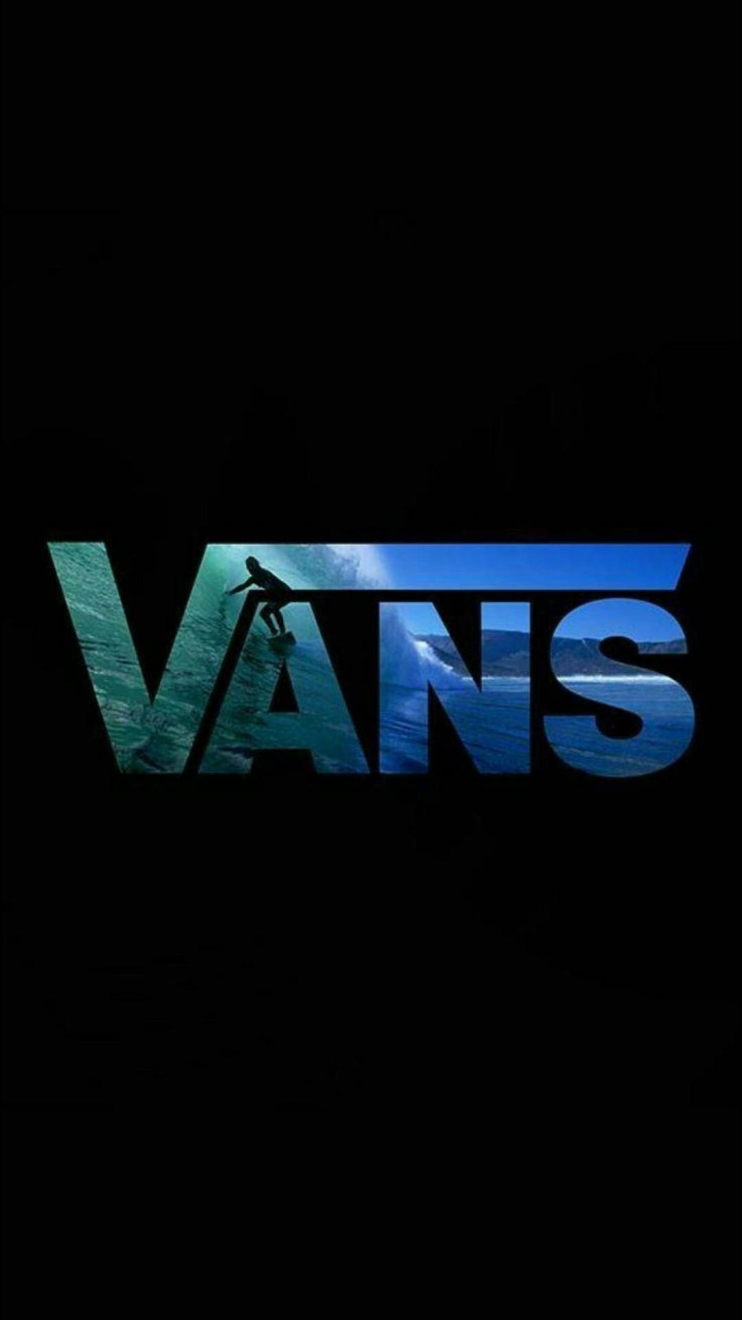 Vans Logo Ocean Surfer Background