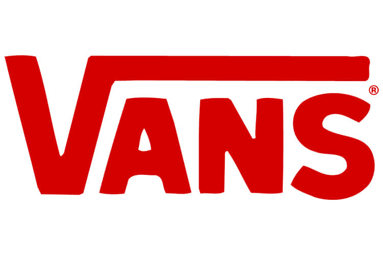 Vans Logo On A White Background Background