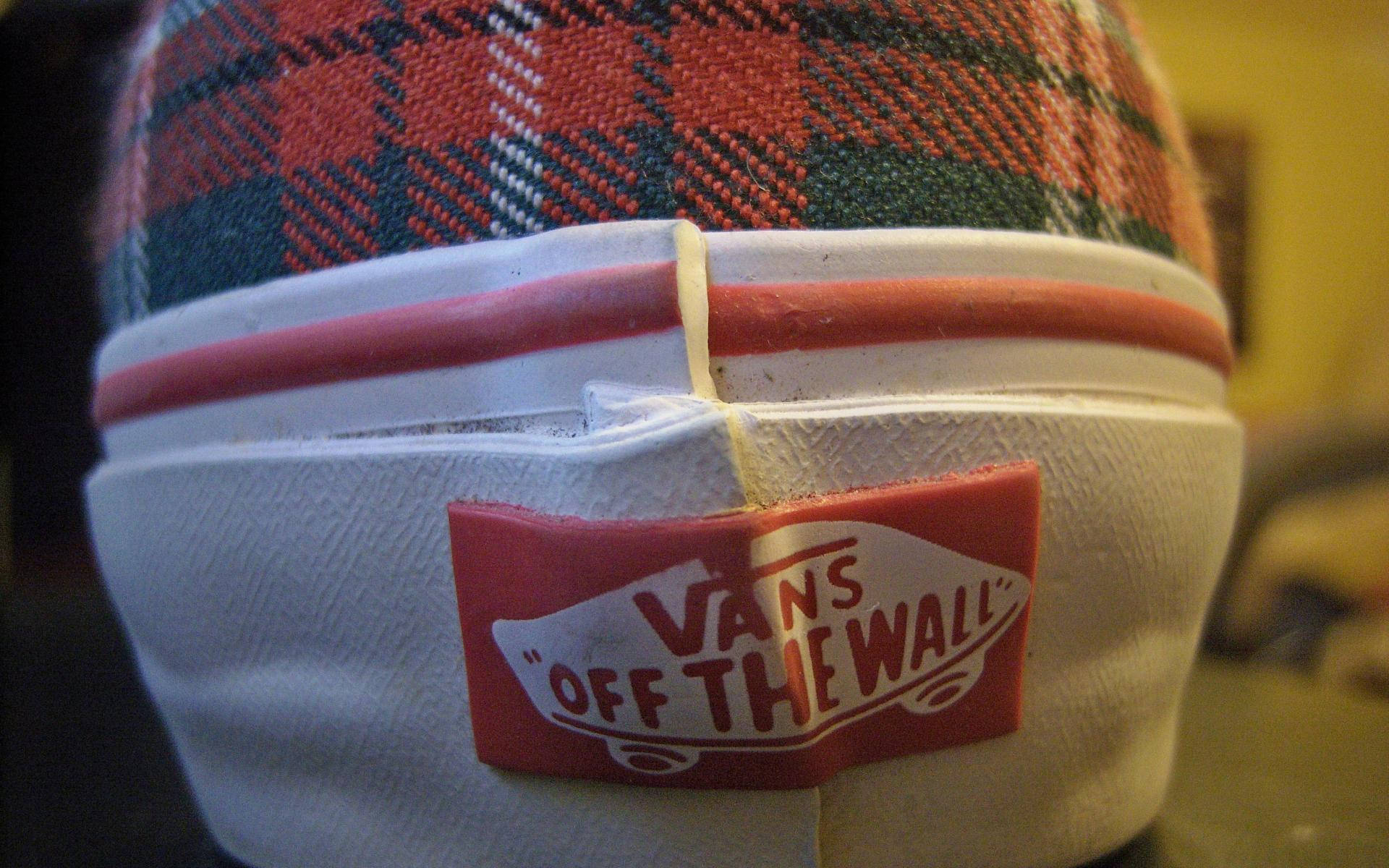 Vans Off The Wall Checkered Background
