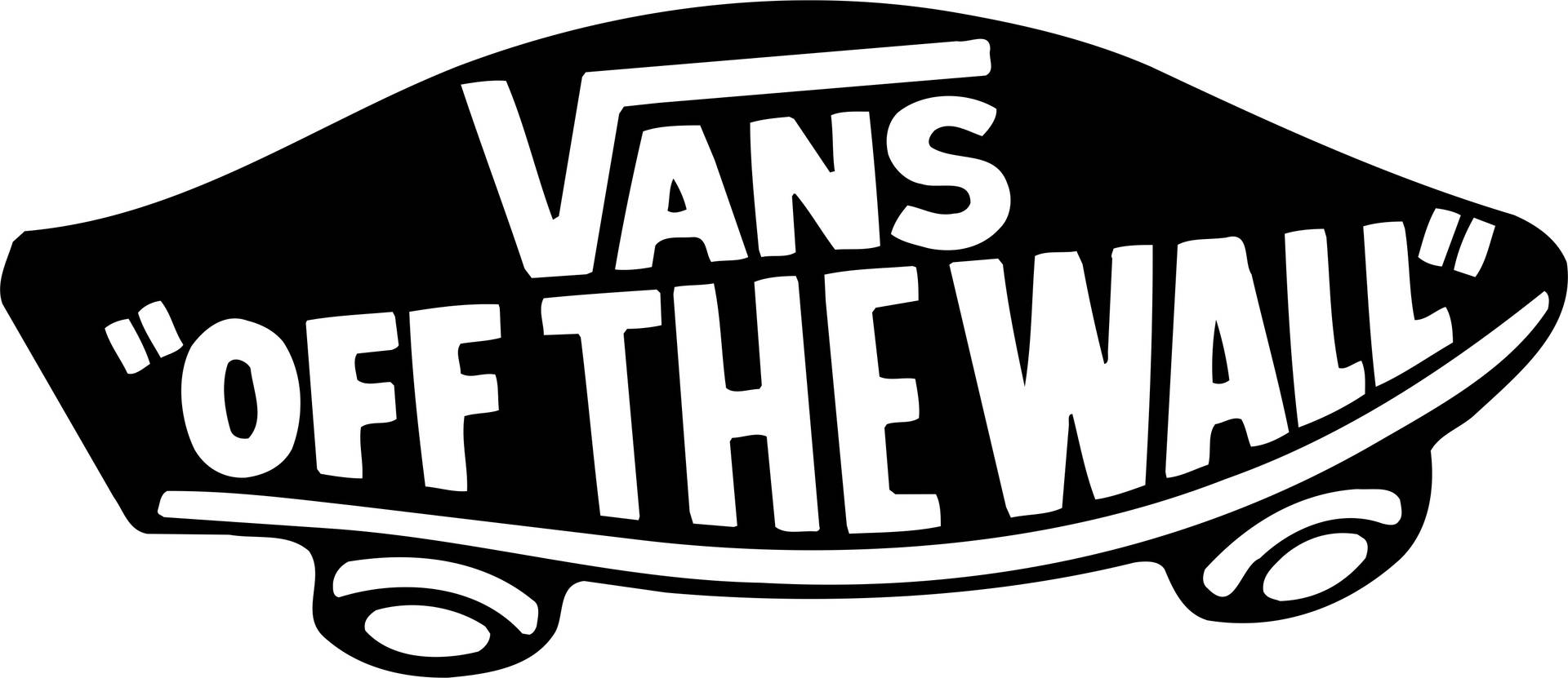 Vans Off The Wall Simple White Background