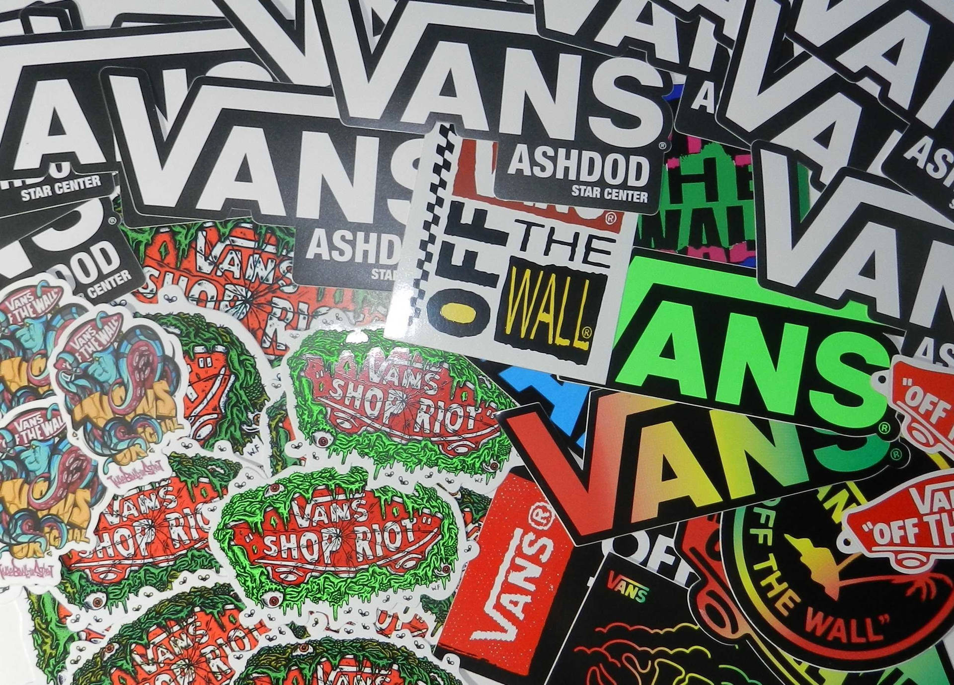 Vans Off The Wall Stickers