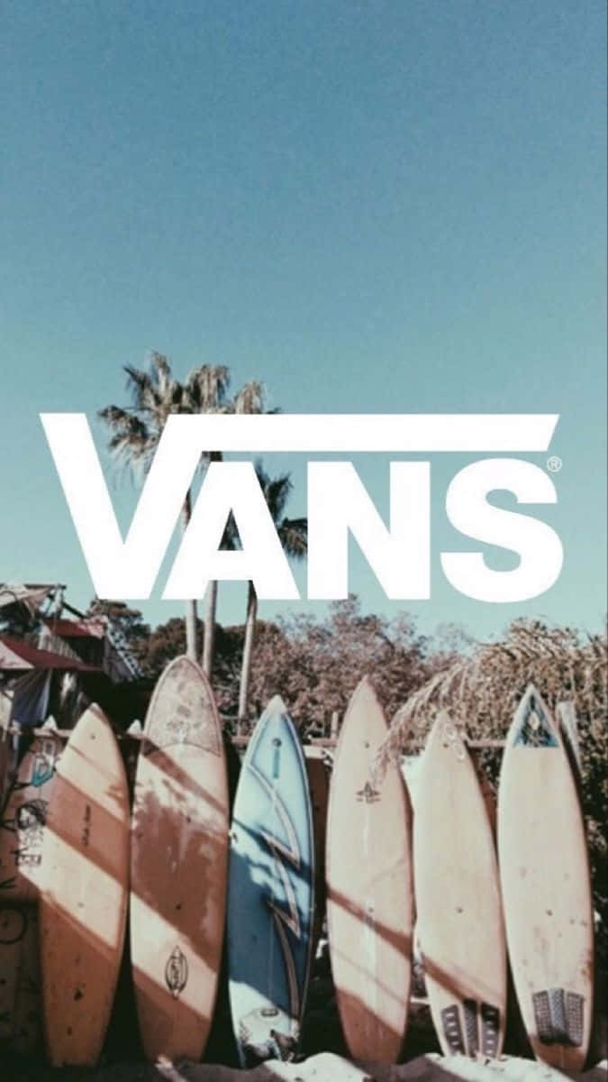 Vans Surfboard Background