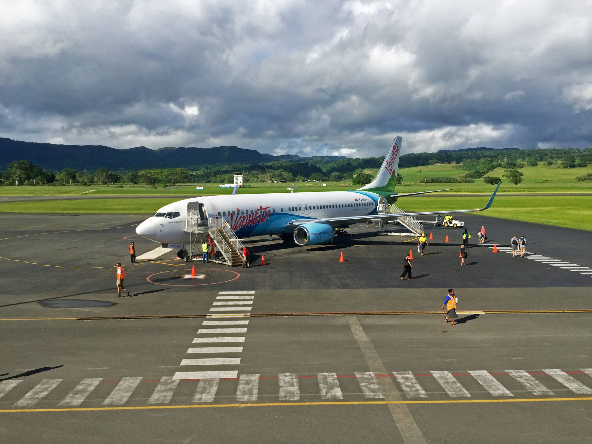 Vanuatu Aircraft Background