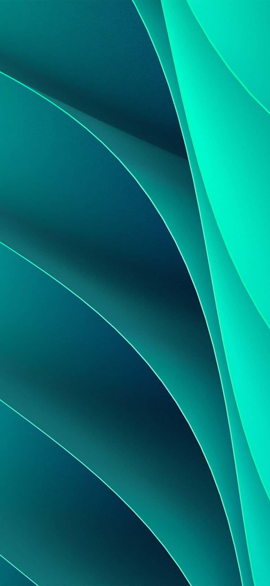 Vapid 3d Green Lines Background