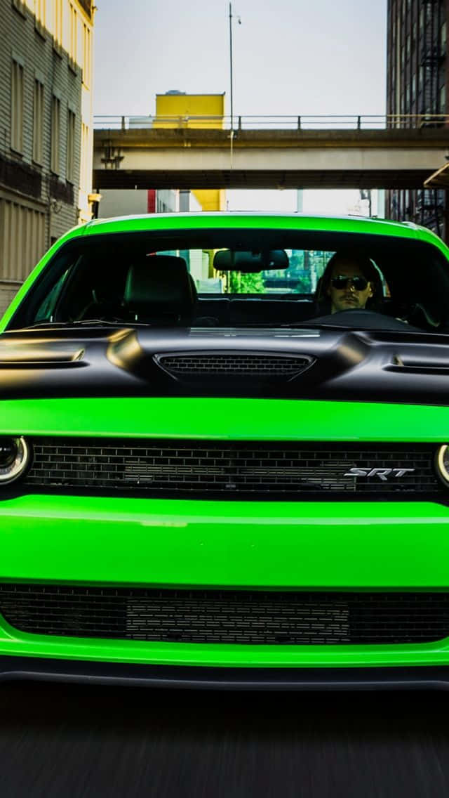 Vapid Green Car