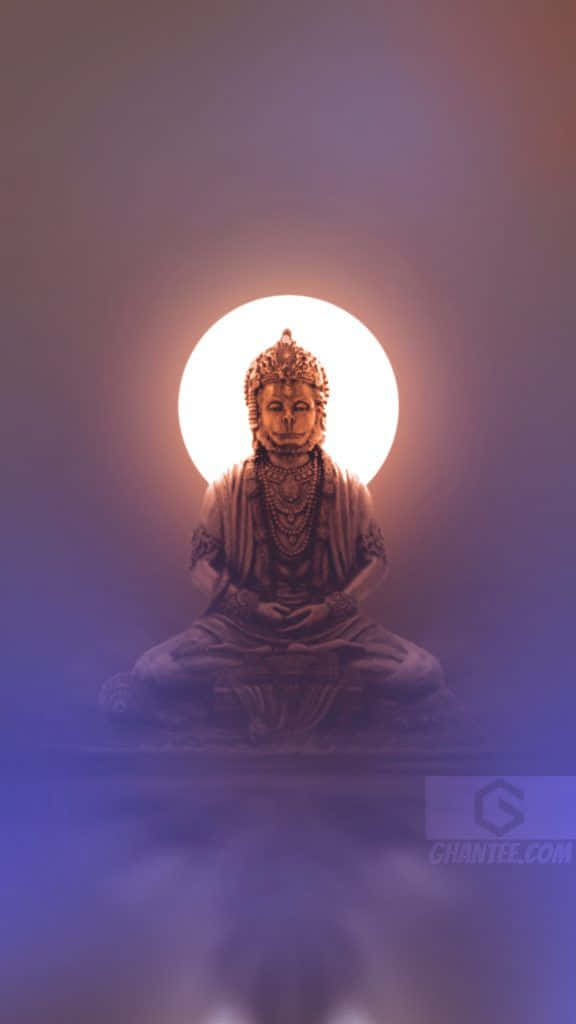 Vapid Hanuman Statue Meditating