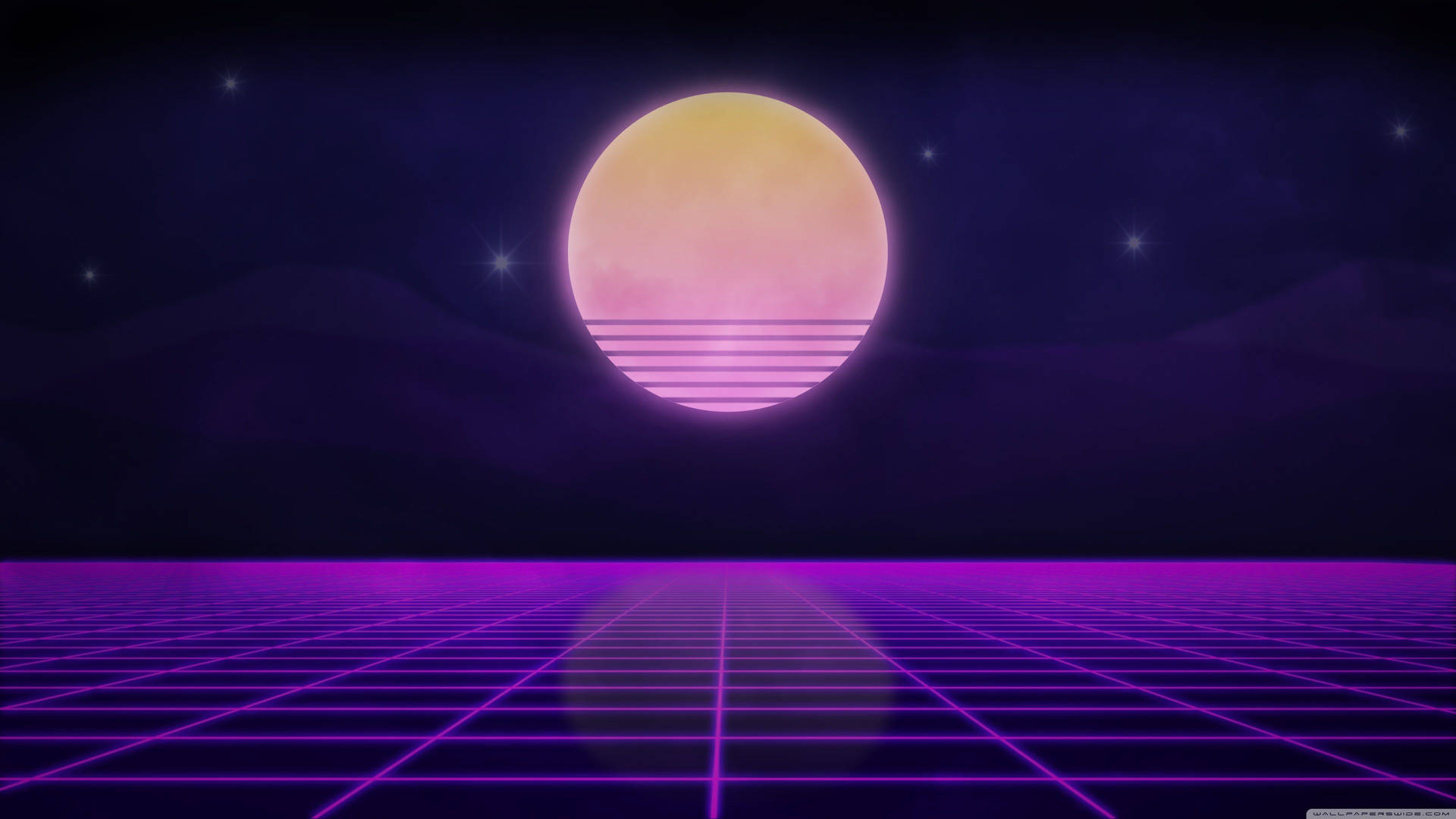 Vaporwave Sunset Aesthetic