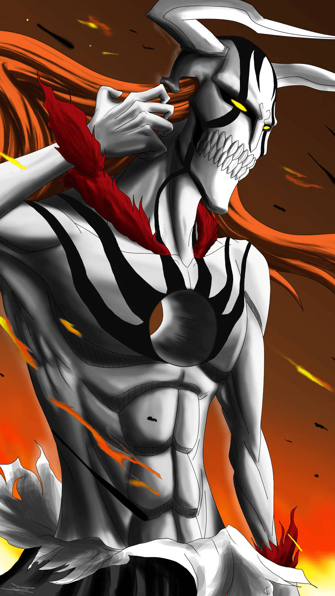 Vasto Lorde With Hole On Chest Bleach Iphone