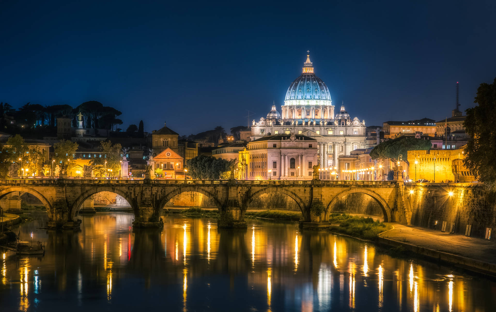 Vatican City St. Peter's Basilica Background