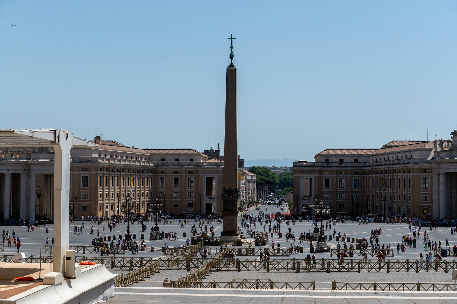 Vatican City Vatican Obelisk Background