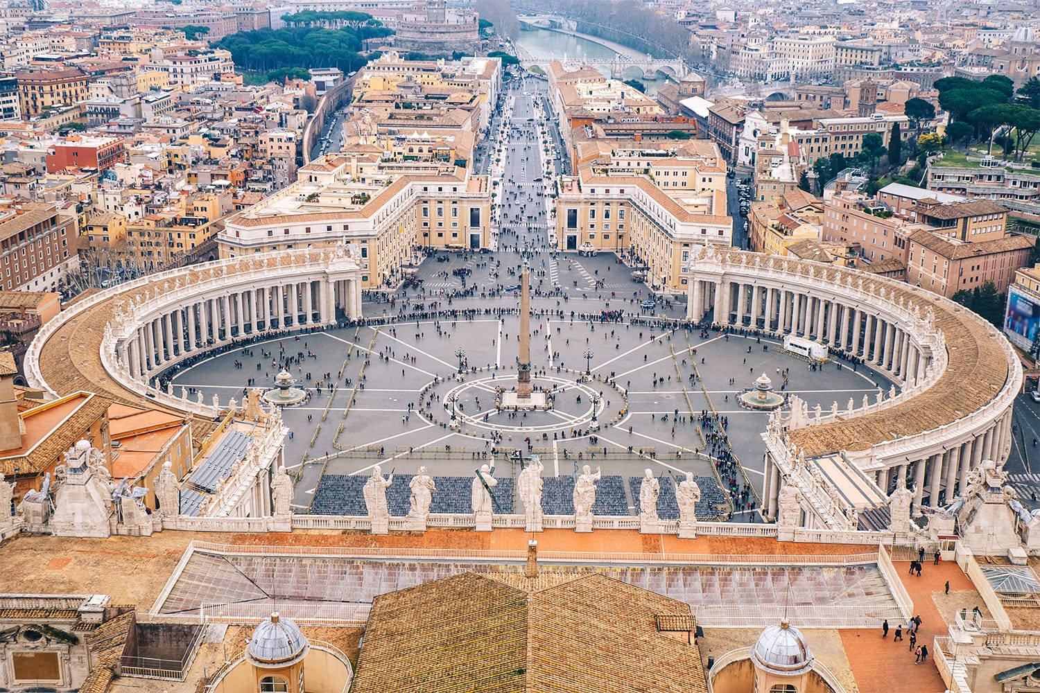 Vatican City Wide Shot