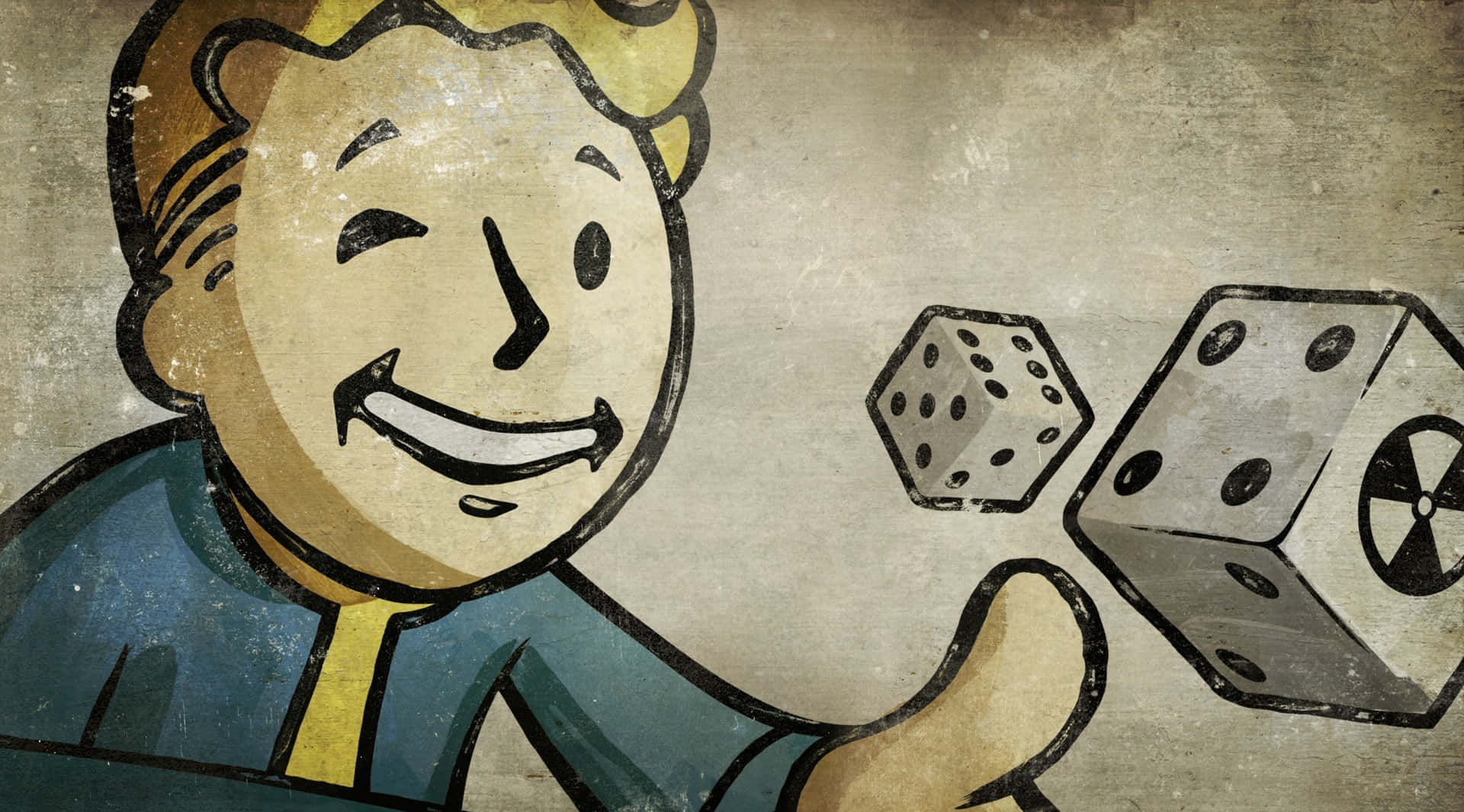 Vault Boy Dice Background