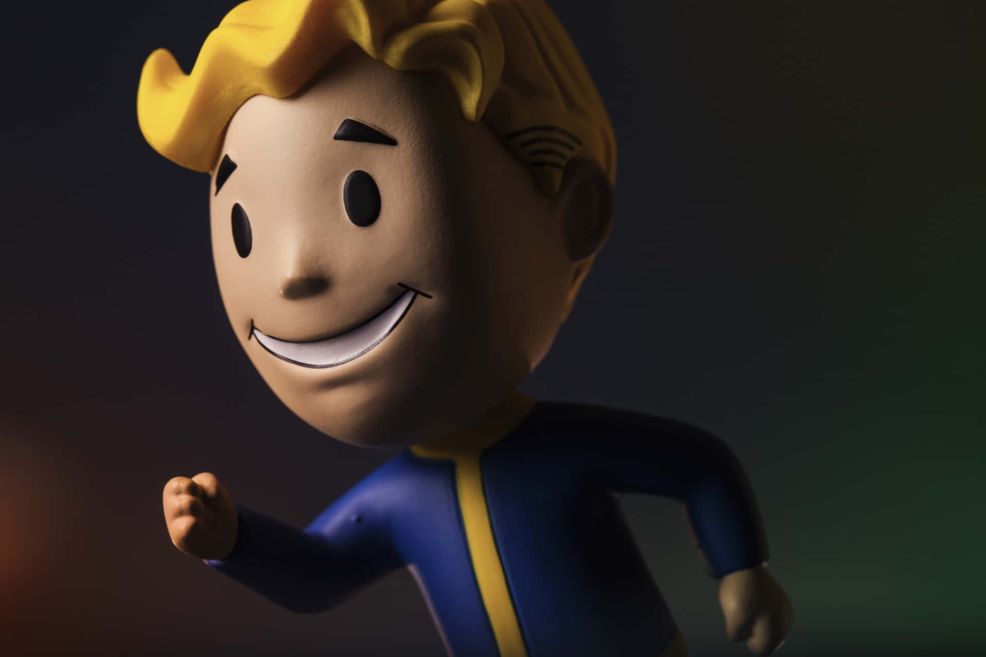 Vault Boy: The Cheerful Mascot From Fallout Background