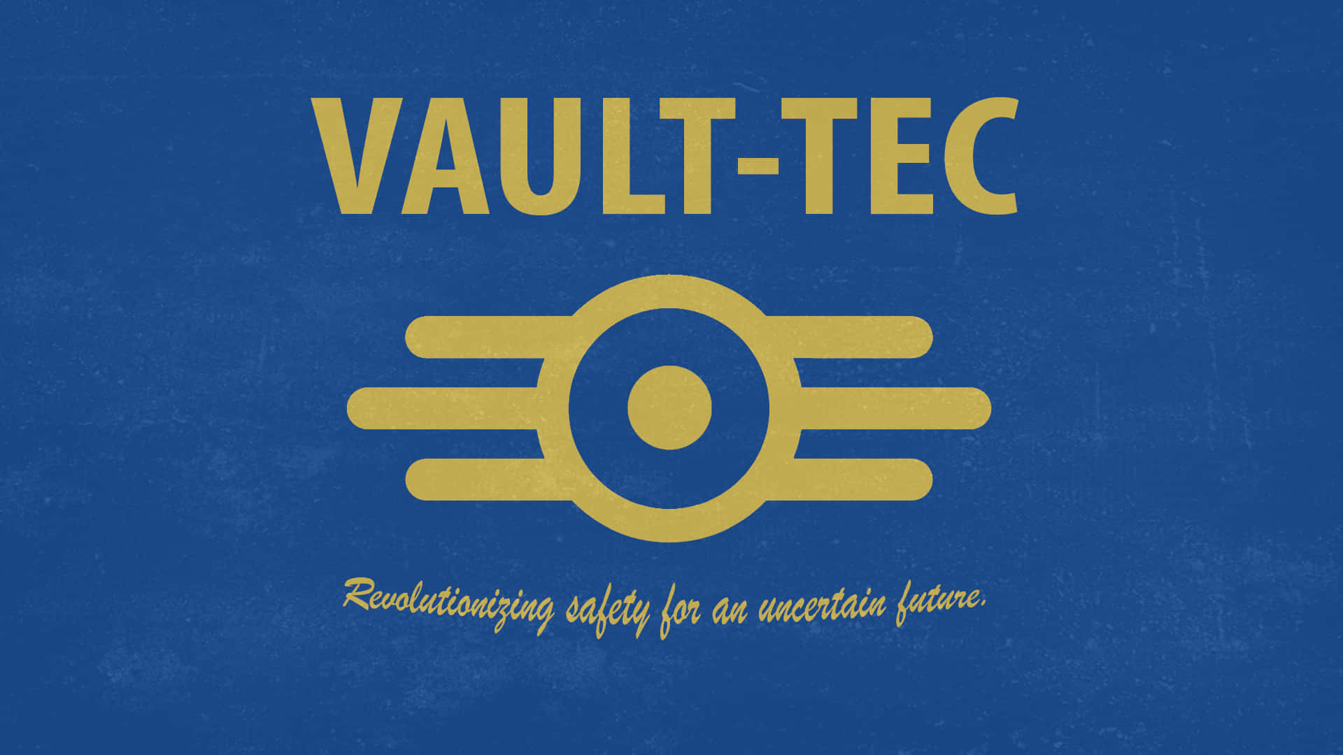 Vault Tec - Re-creating Help In A Time Of Need Background