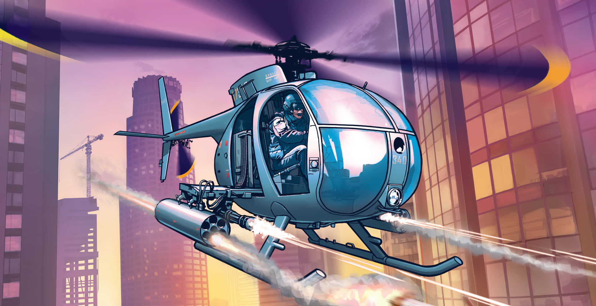 Vector Helicopters Background