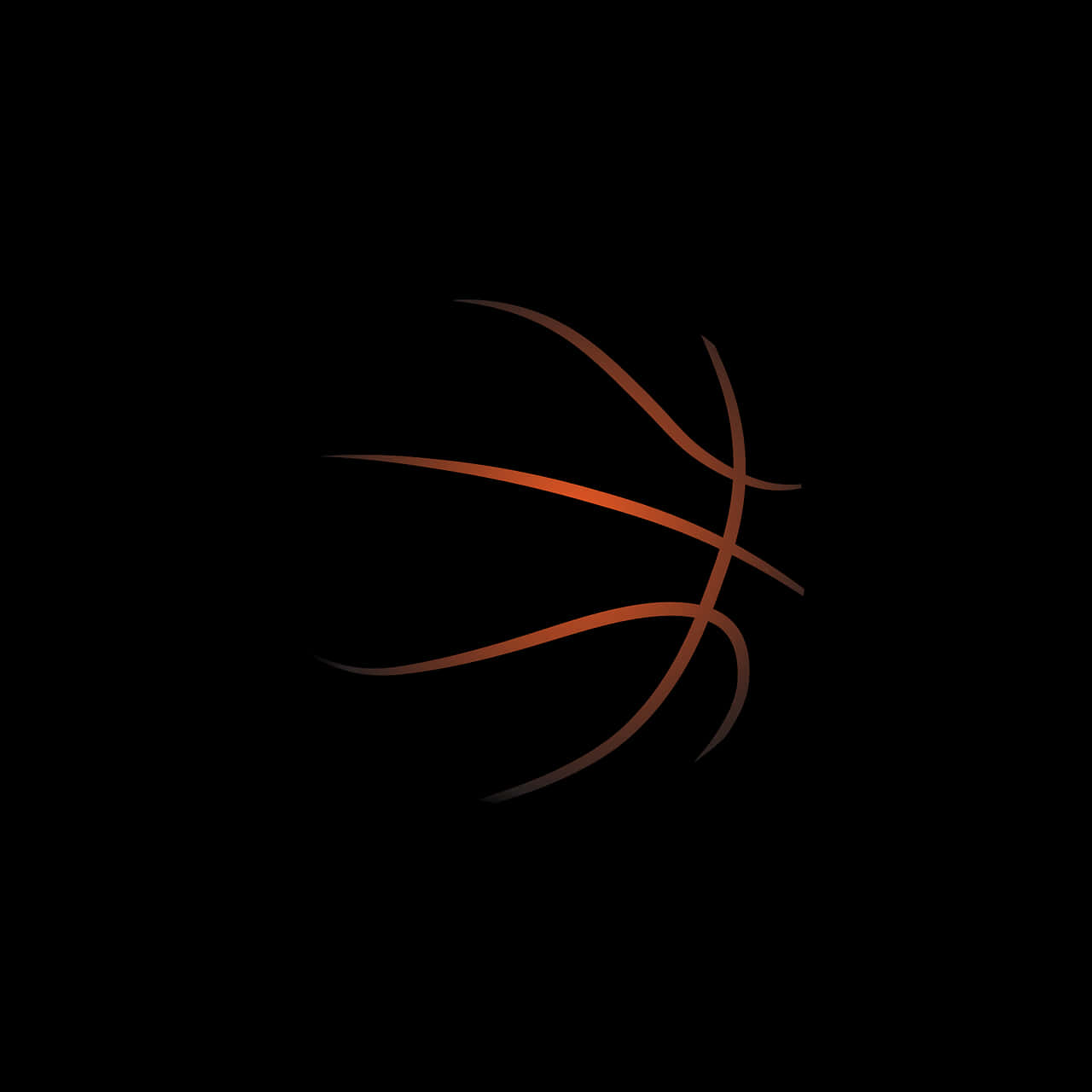 Vector Illustration Of A Black Basketball Background