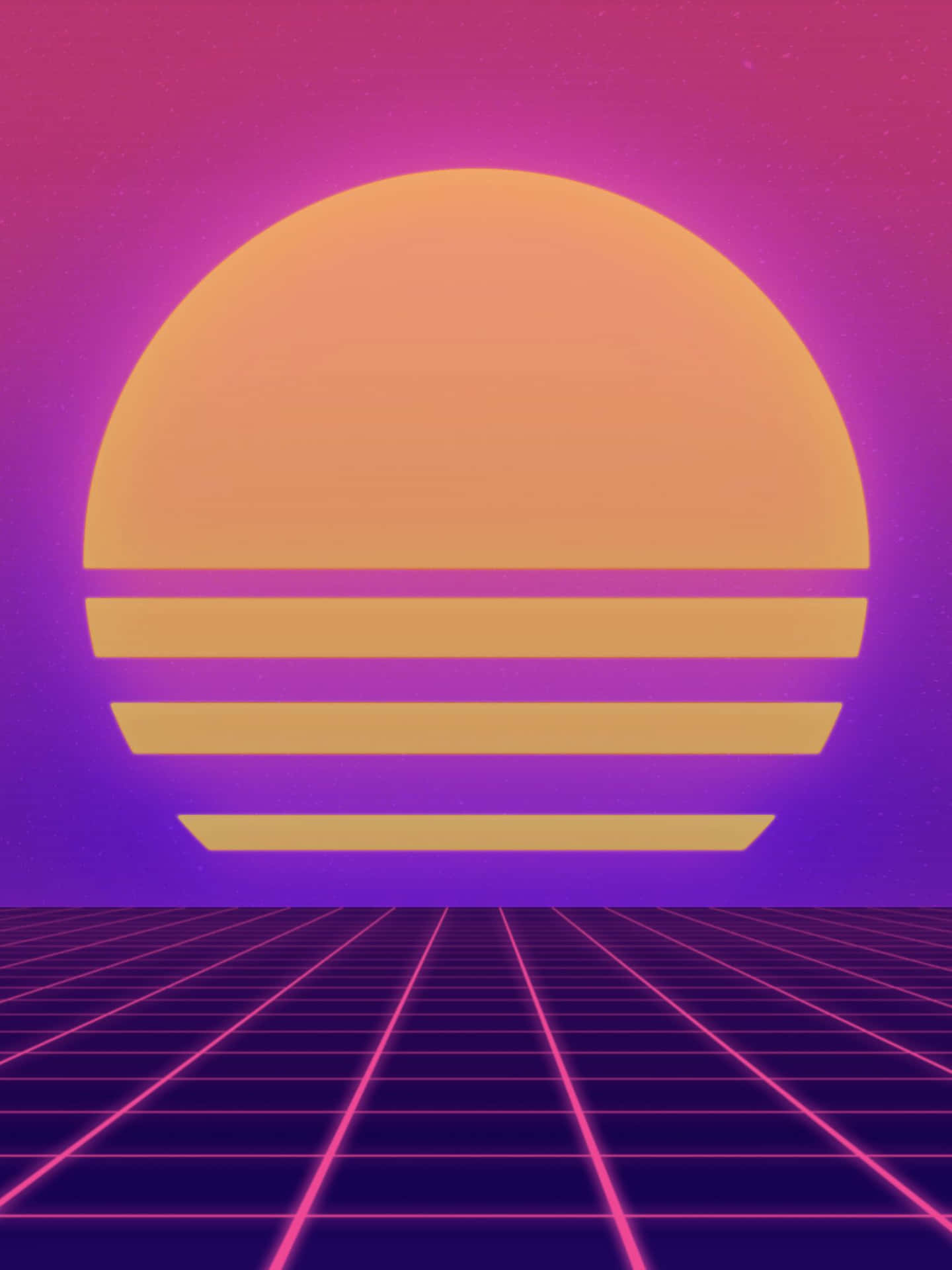 Vector Retro 80s Aesthetic Background