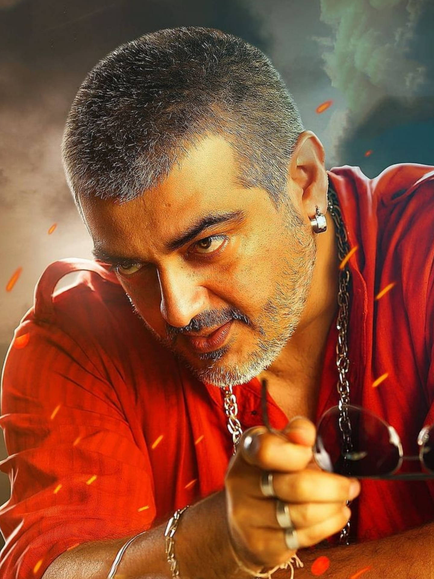 Vedalam Starring Tamil Superstar Thala Ajith Background