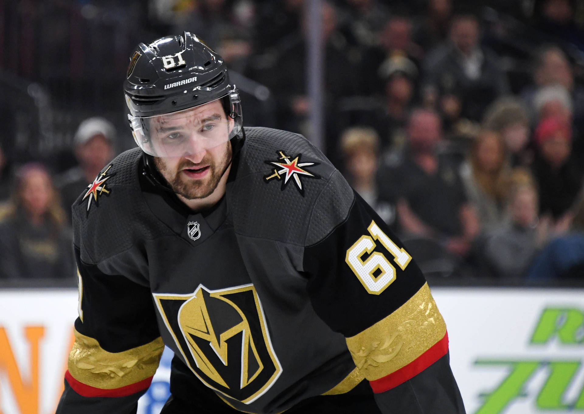 Vegas Golden Knights Player Mark Stone 2019 Photograph Background