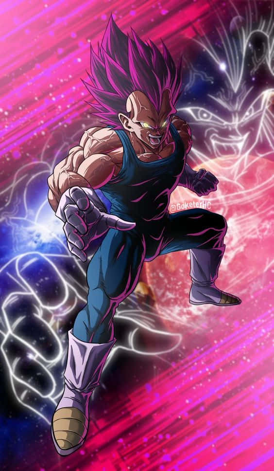 Vegeta Ultra Ego Cool Attack Background