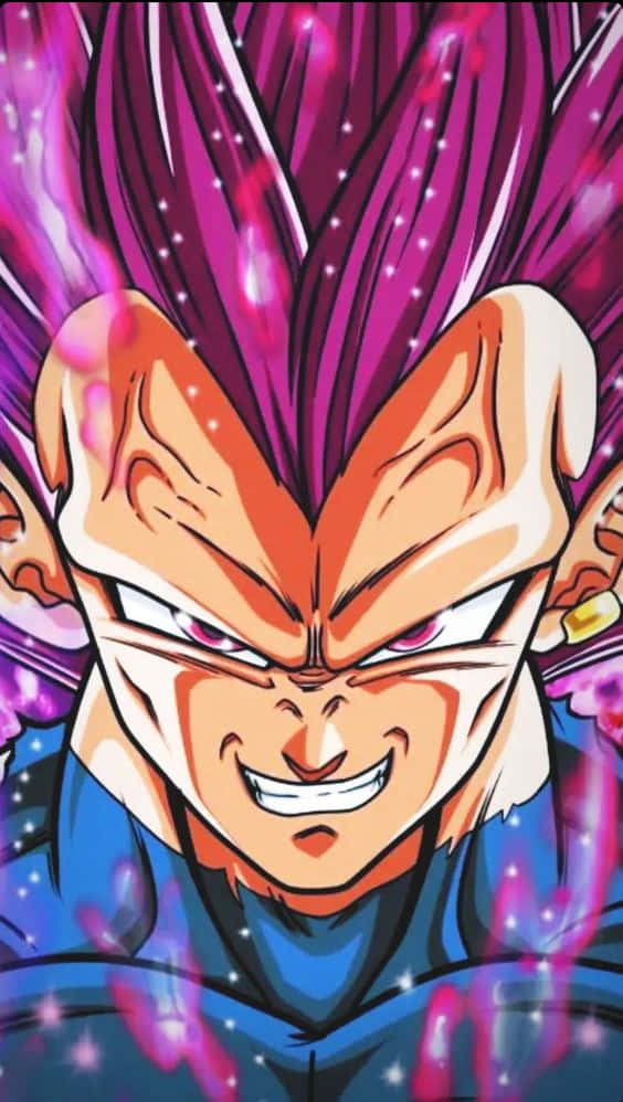 Vegeta Ultra Ego Fierce Expression Background