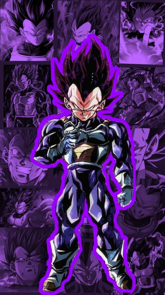 Vegeta Ultra Ego Manga Art Background