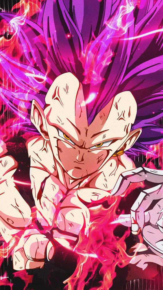 Vegeta Ultra Ego Ripping His Shirt Background