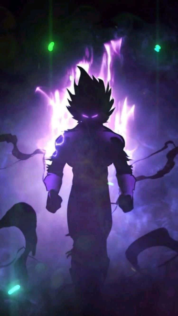 Vegeta Ultra Ego Silhouette Background