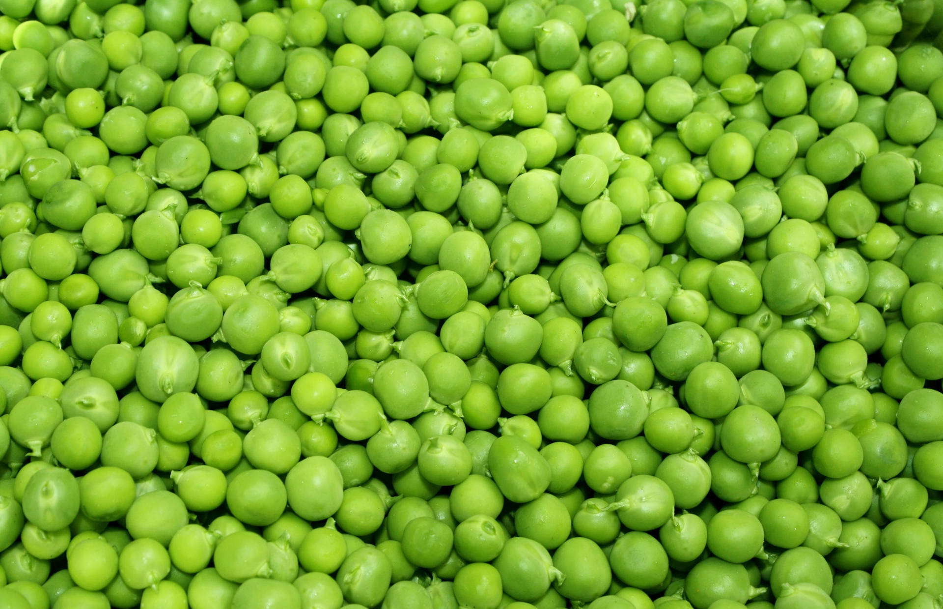 Vegetable Green Peas Heap Top View Background