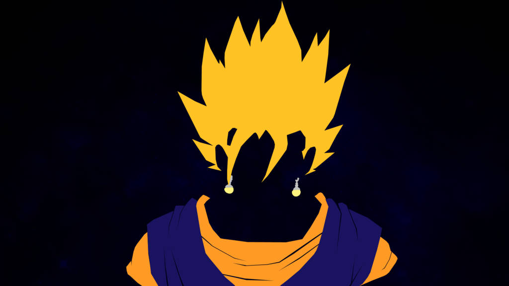 Vegito, The Ultimate Fusion Of Goku And Vegeta Background