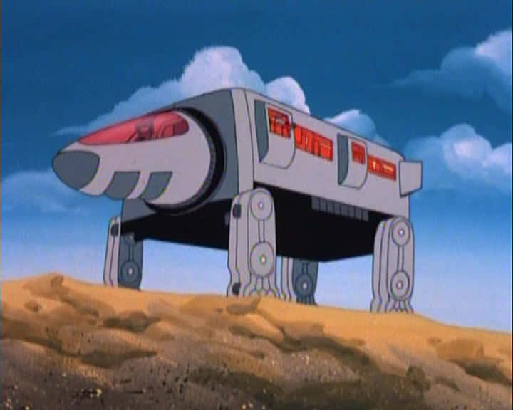 Vehicle From Challenge Of The Gobots Background