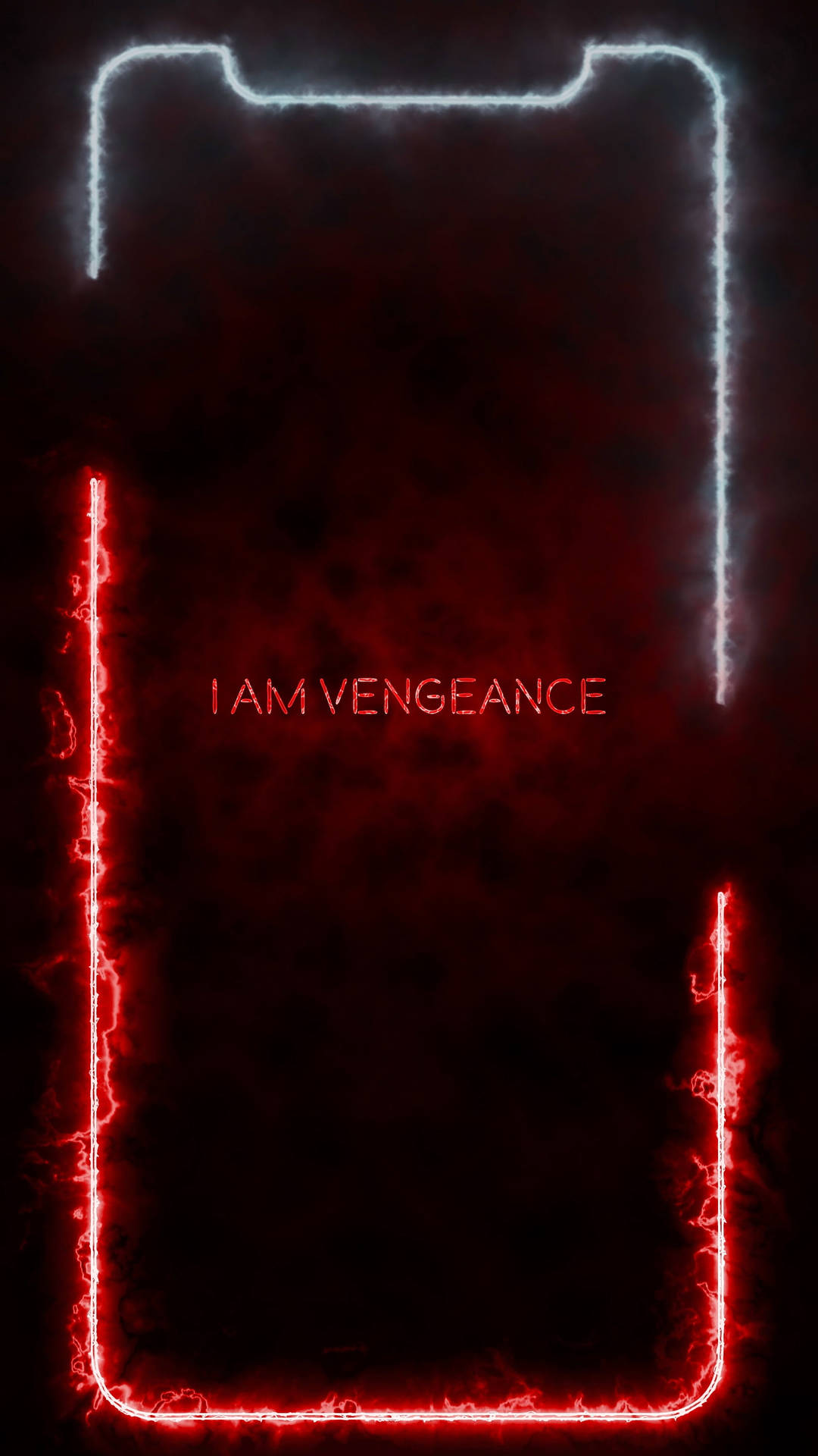 Vengeance Neon Aesthetic Iphone Background