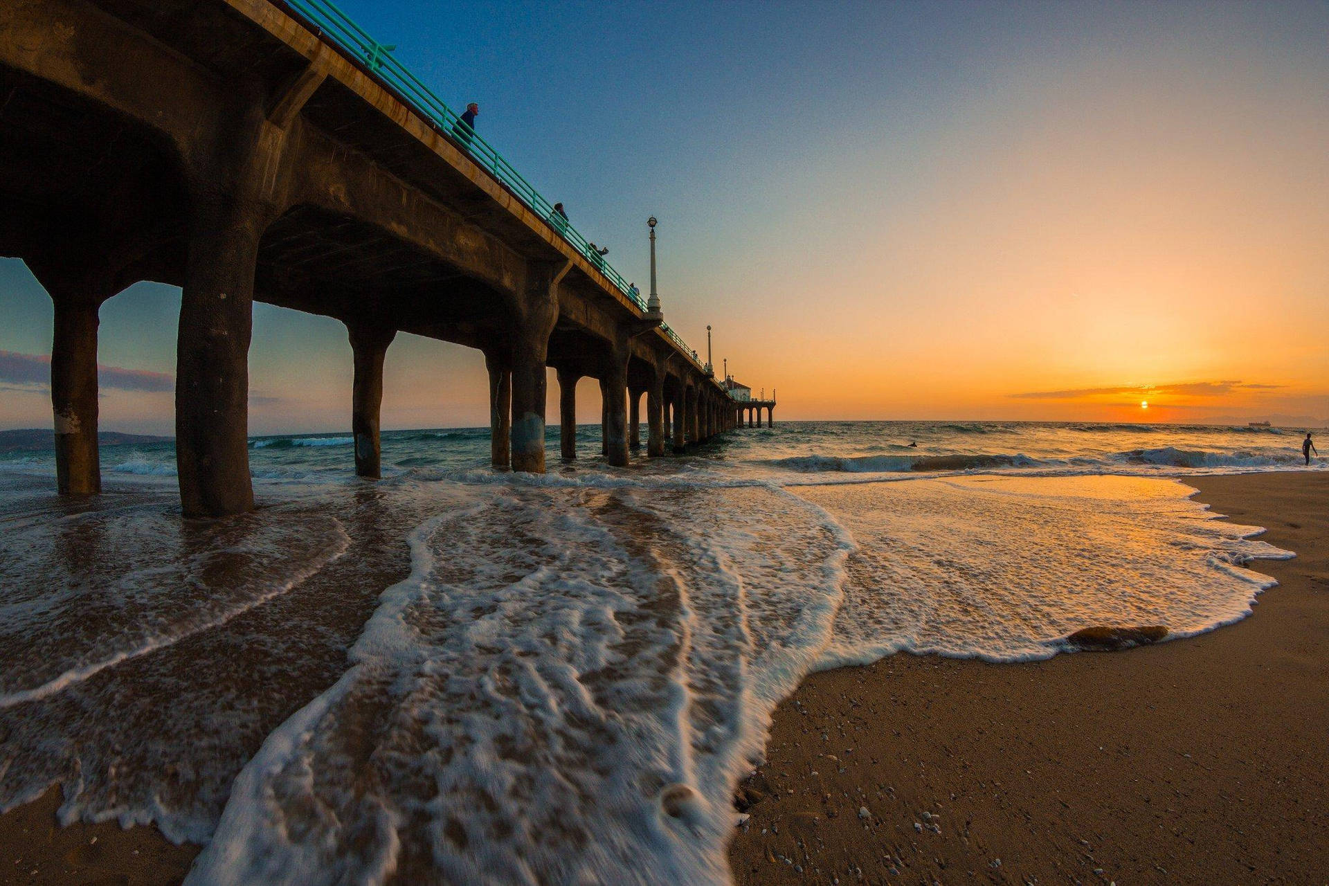 Venice Beach Pier Sunset