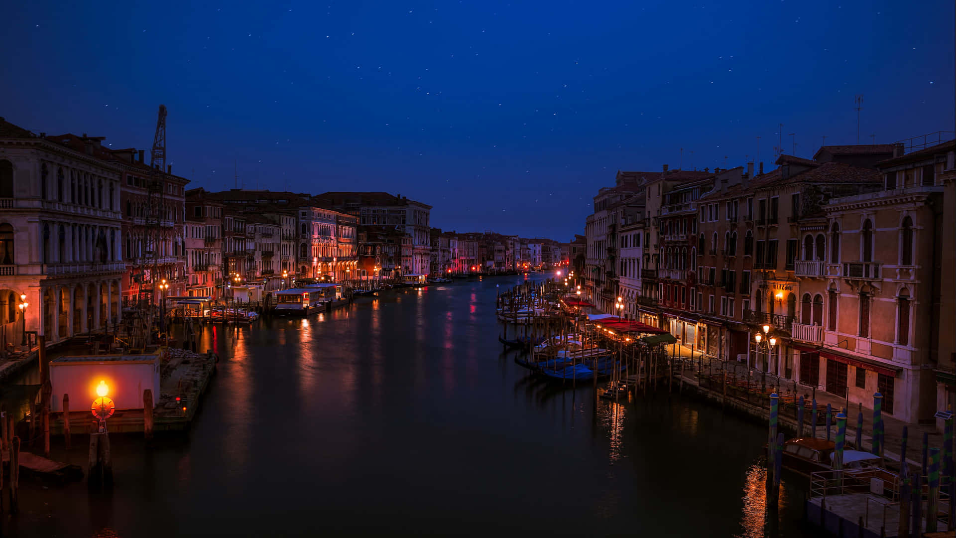 Venice Nighttime Grand Canal