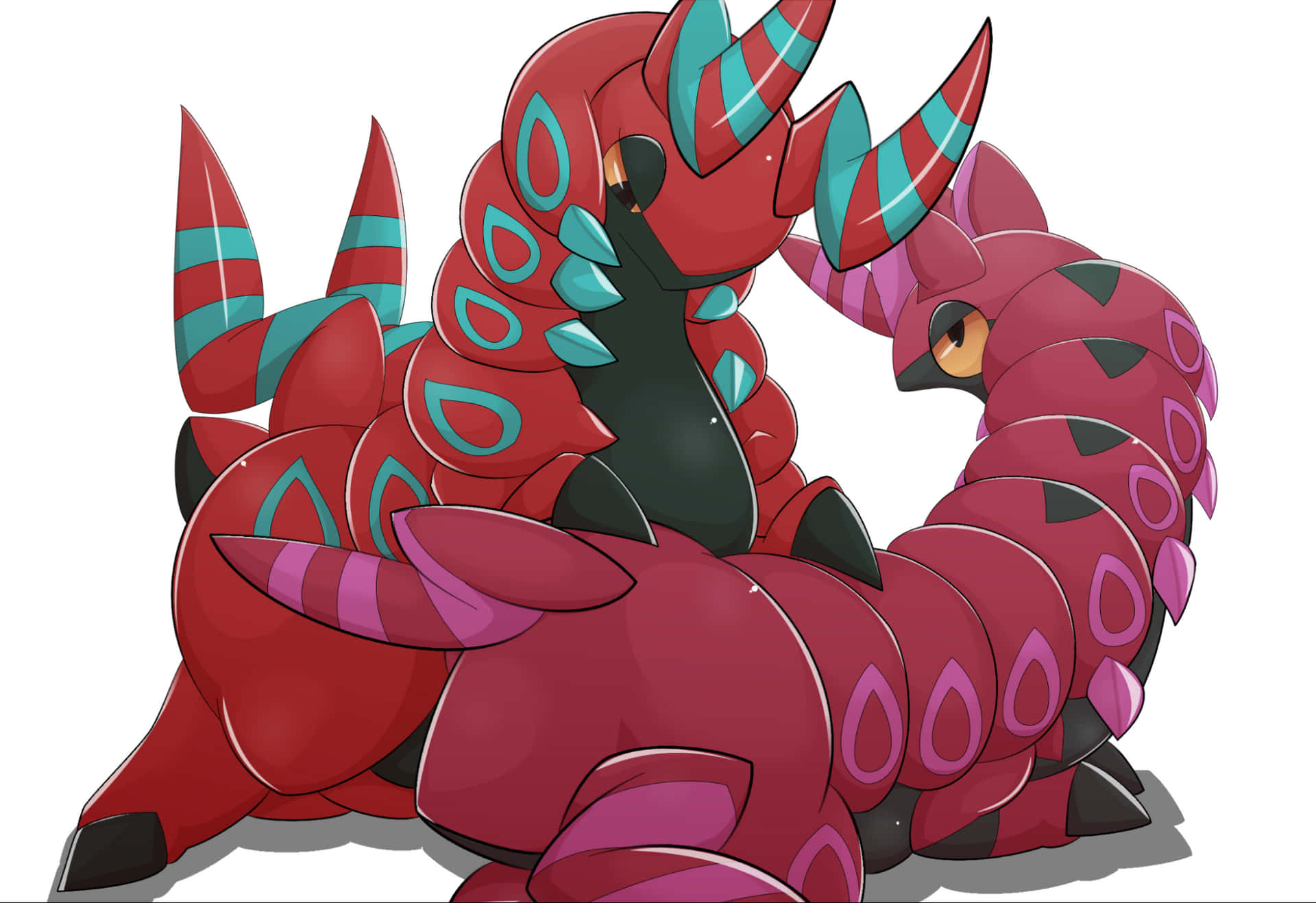 Venipede And Scolipede Background