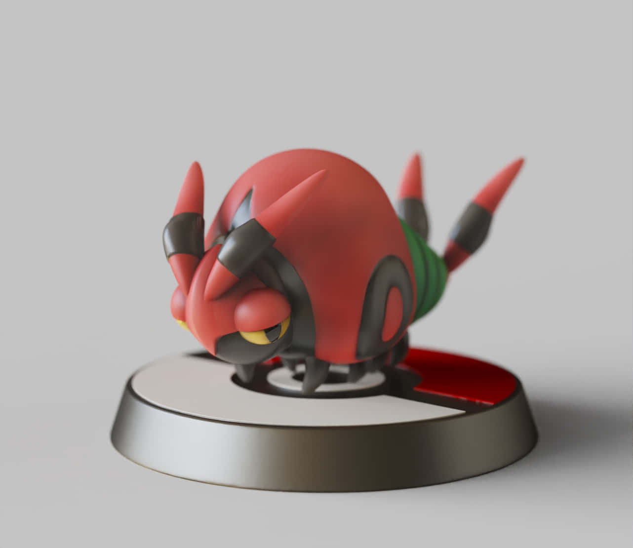 Venipede Mini Figure Toy Background