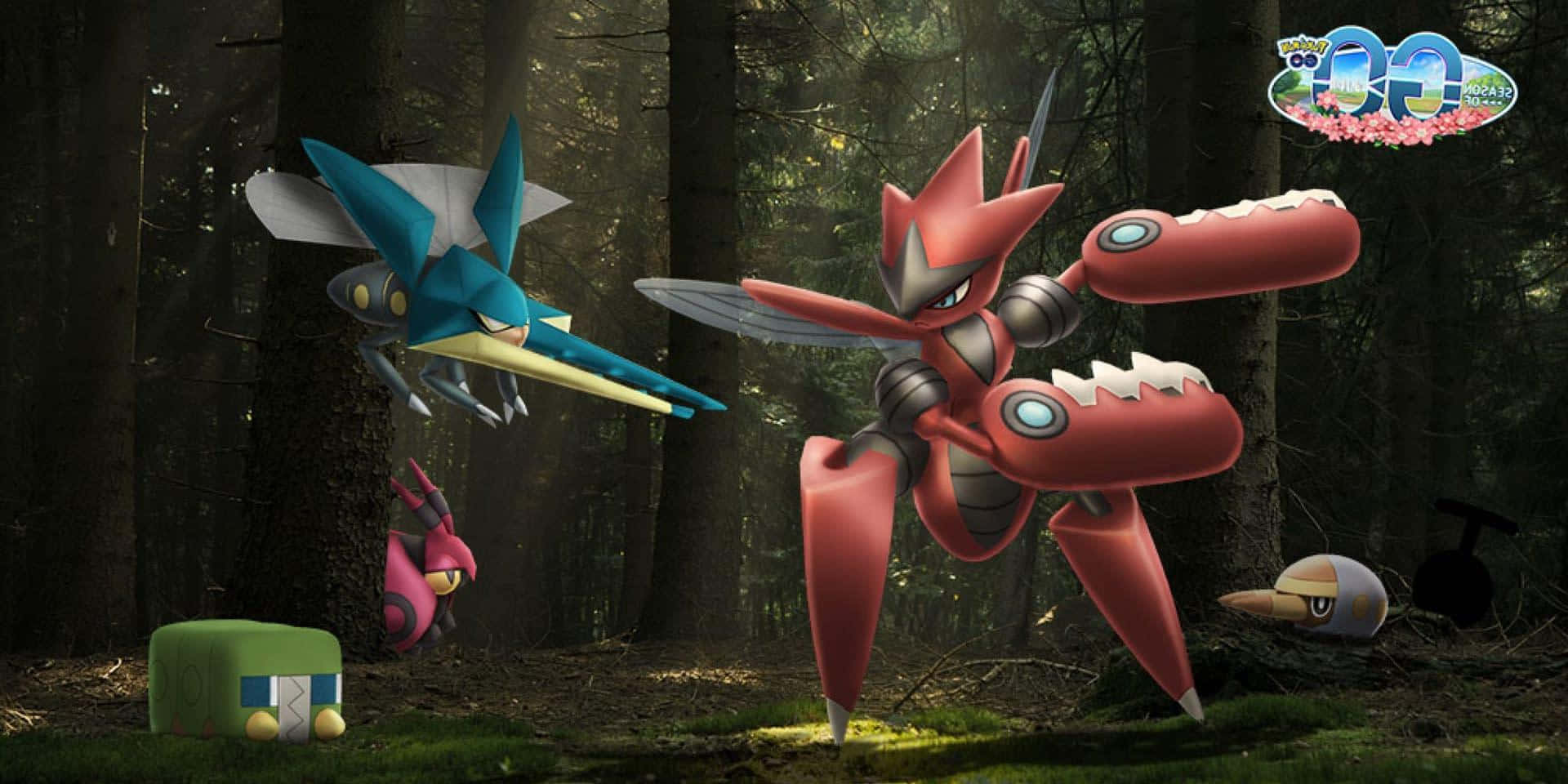 Venipede Pokemon Go Poster Background