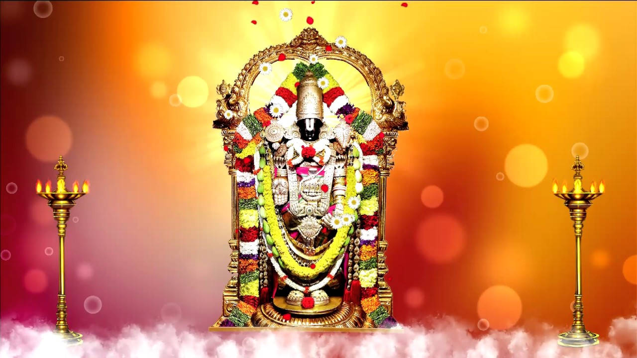 Venkateswara Swamy Sacred Hindu Altar