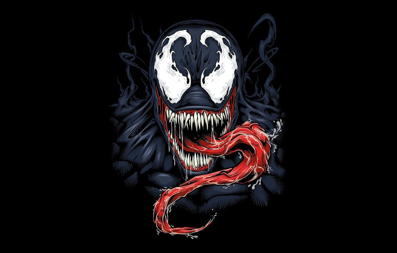 Venom Abstract Art Background