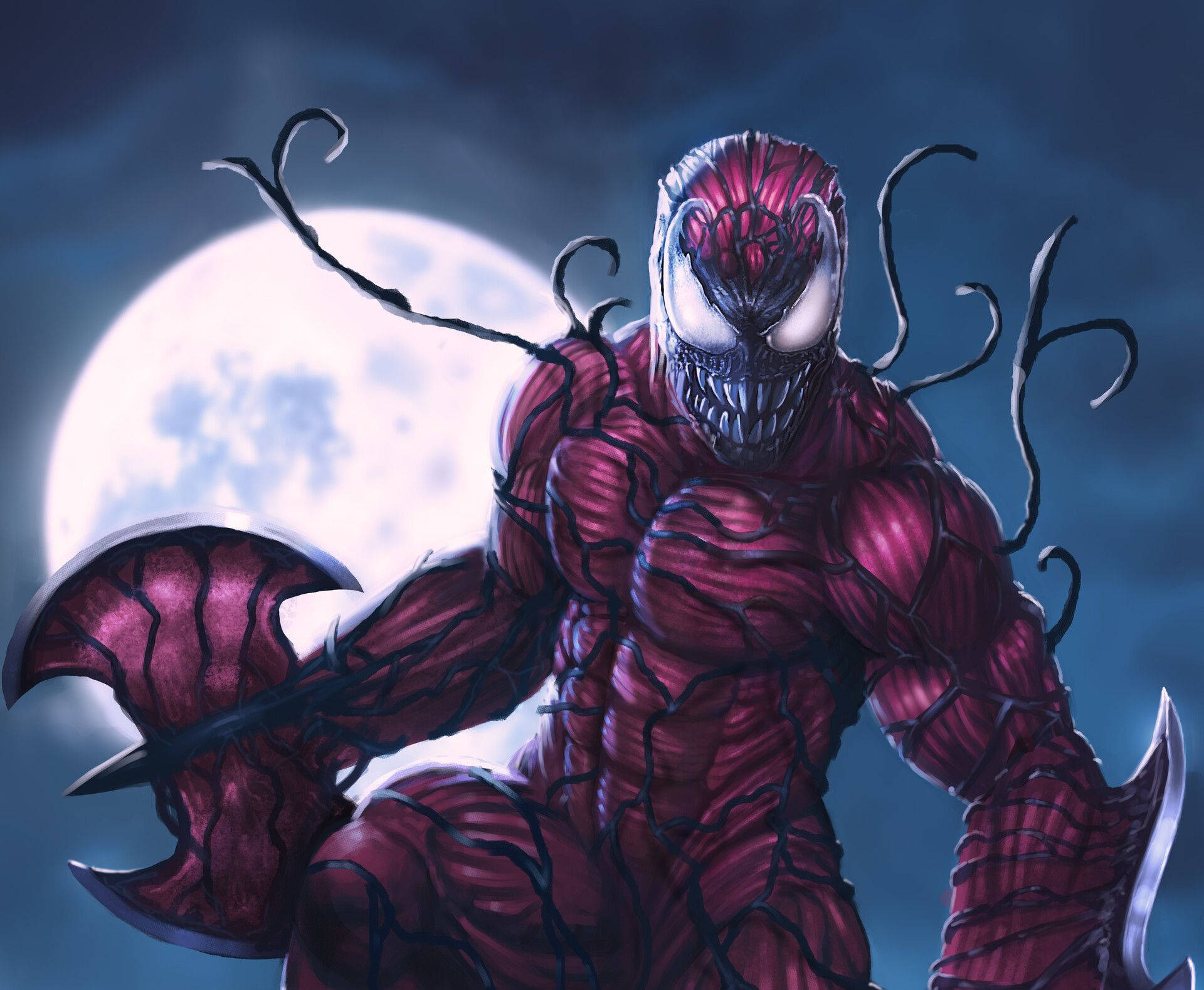 Venom And Carnage Stand For Justice Background